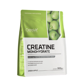 Creatine Monohydrate-300 g  green apple